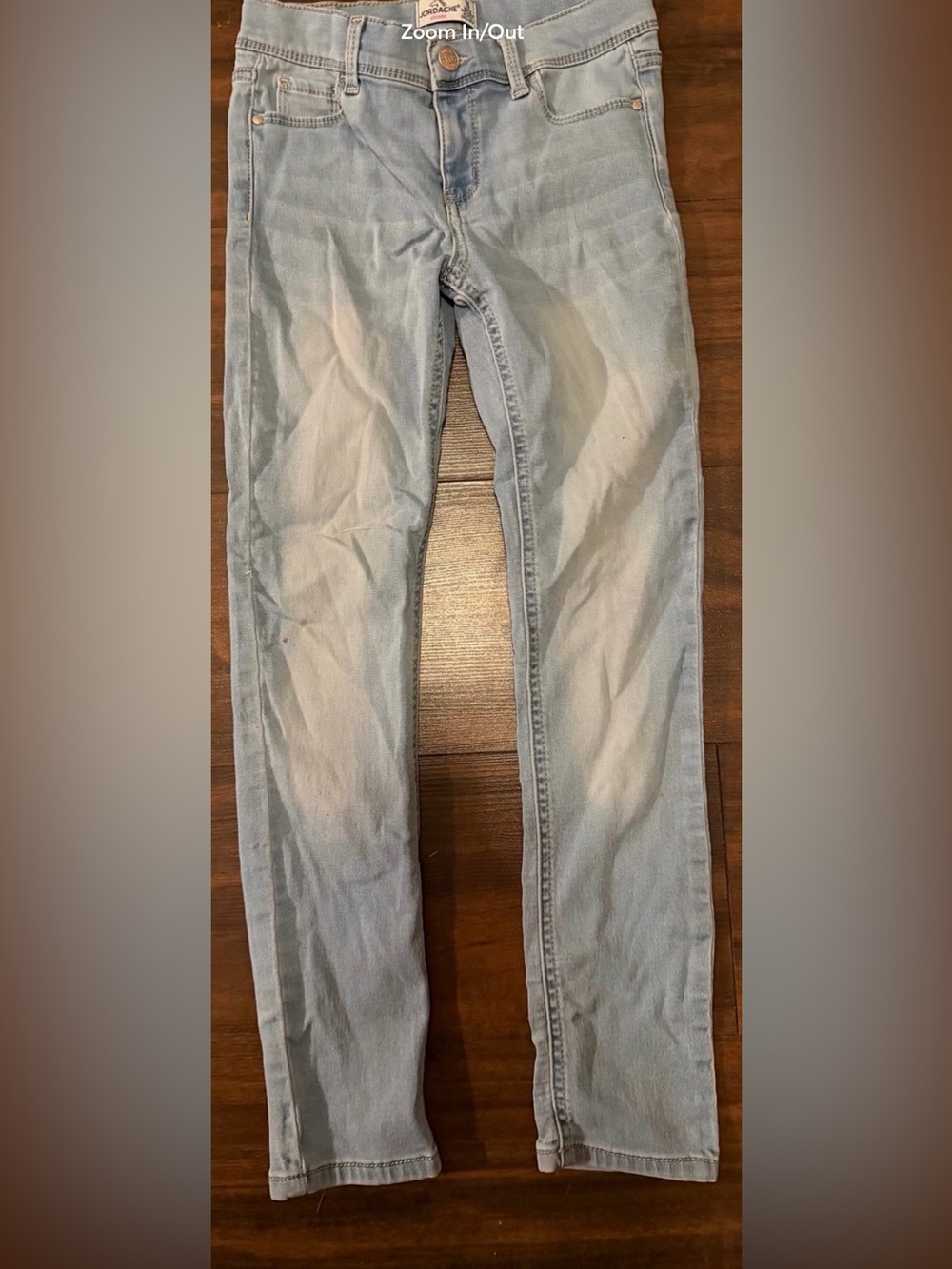 Jordache Light Wash Skinny Kids Jeans - Light Blue